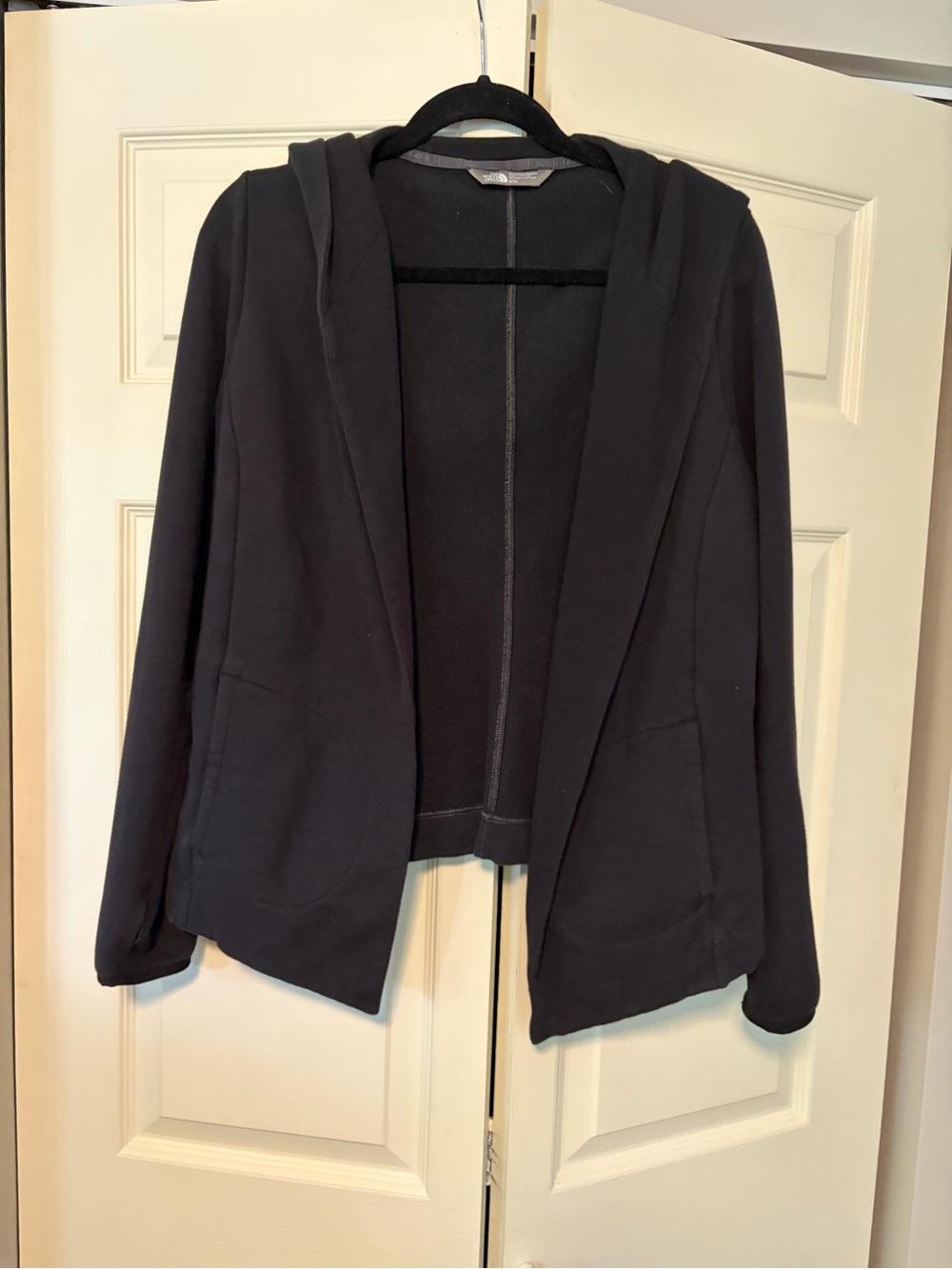 The Northface open cardigan sweatshirt hoodie